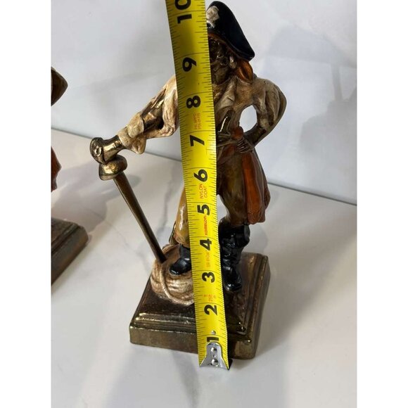 Vintage Pirate Figurine by Paul Herzel Bronze Clad S 10 x 4 - Picture 3 of 11